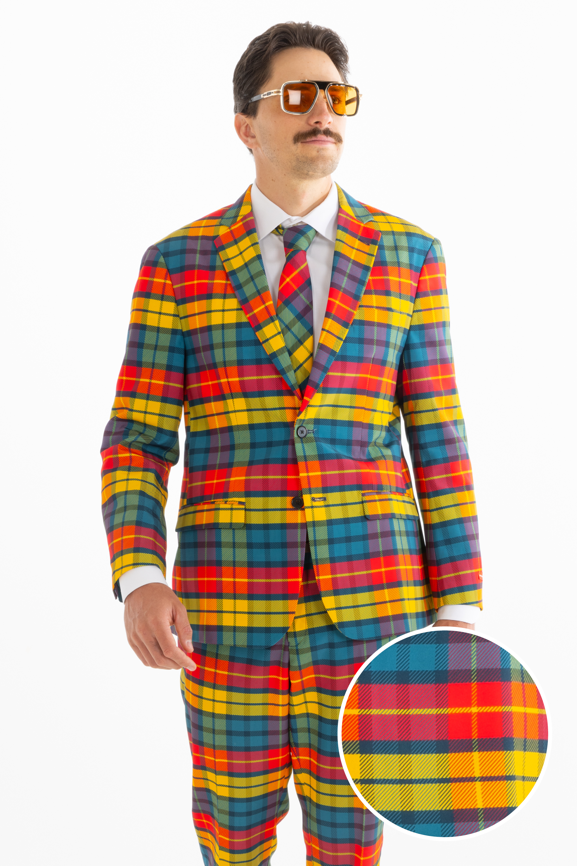 The Apple Cider | Fall Plaid Suit - Shinesty