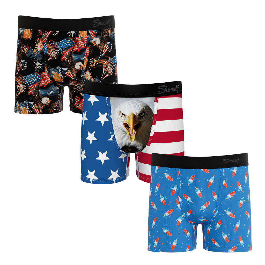 The Independance | Youth Boxer Briefs 3 Pack - Shinesty