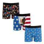 The Independance | Youth Boxer Briefs 3 Pack - Shinesty