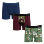 The Fall Trio | Youth Boxer Briefs 3 Pack - Shinesty