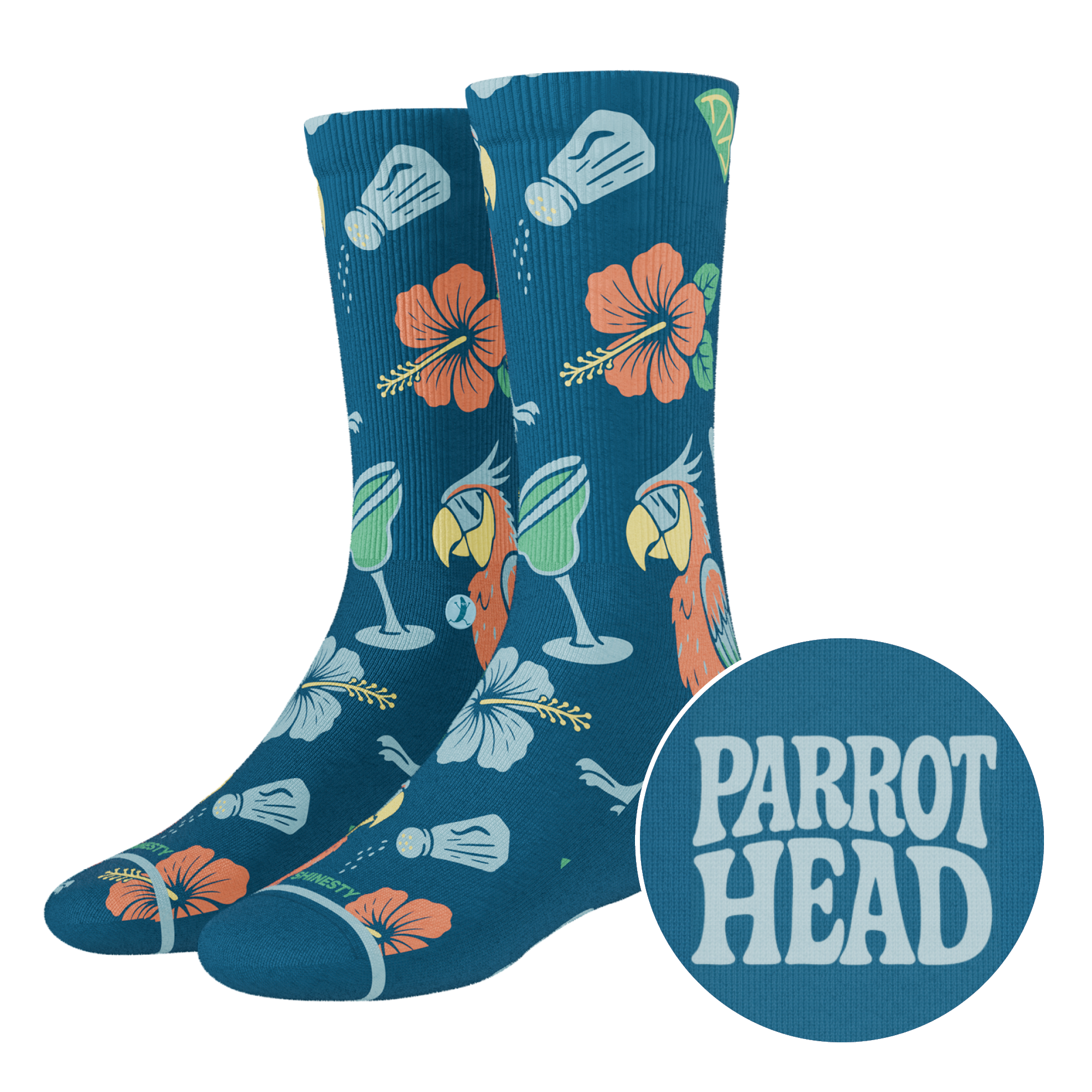 The Fan Club | Shinesty x Margaritaville® Heel Hammock™ Crew Socks - Shinesty