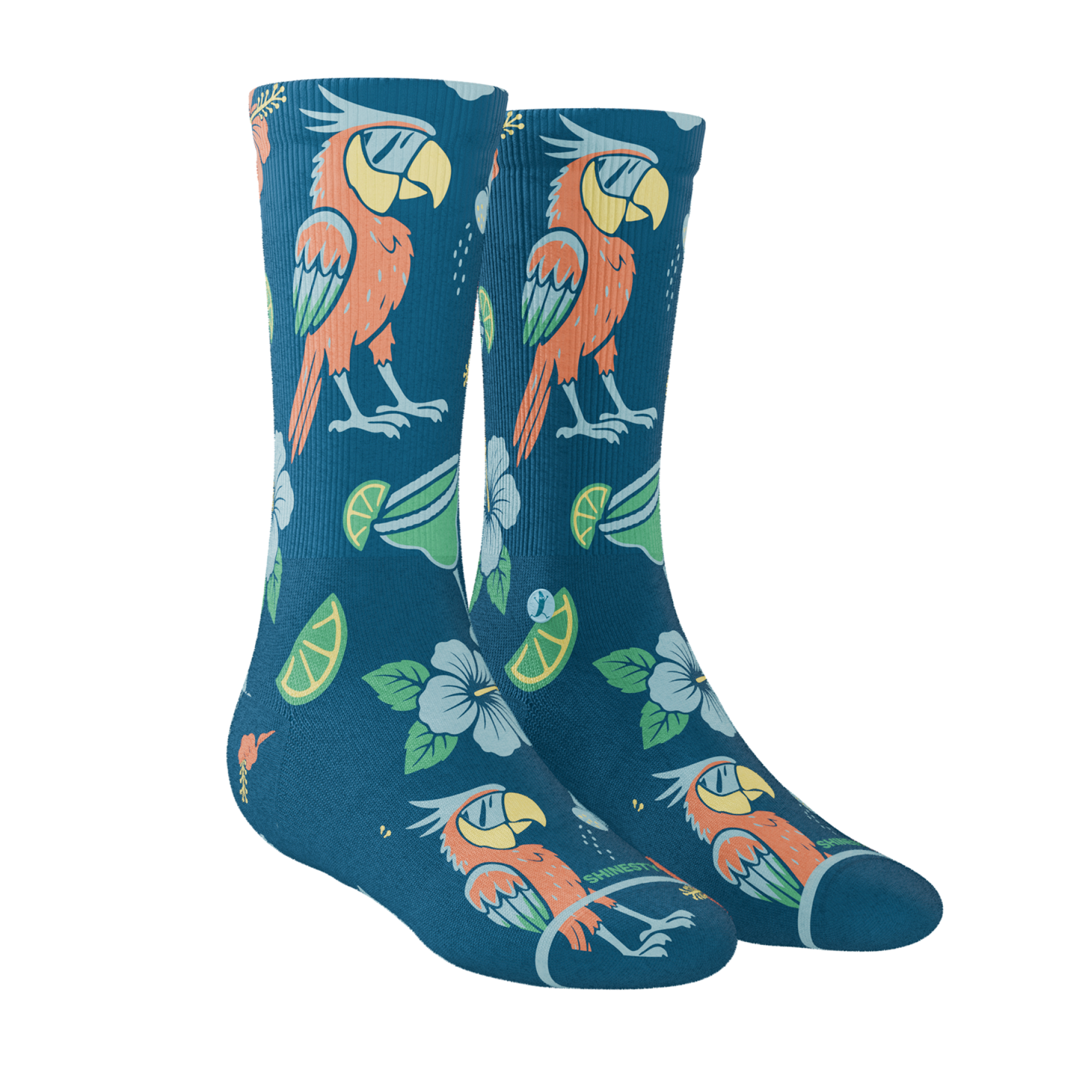 The Fan Club | Shinesty x Margaritaville® Heel Hammock™ Crew Socks - Shinesty