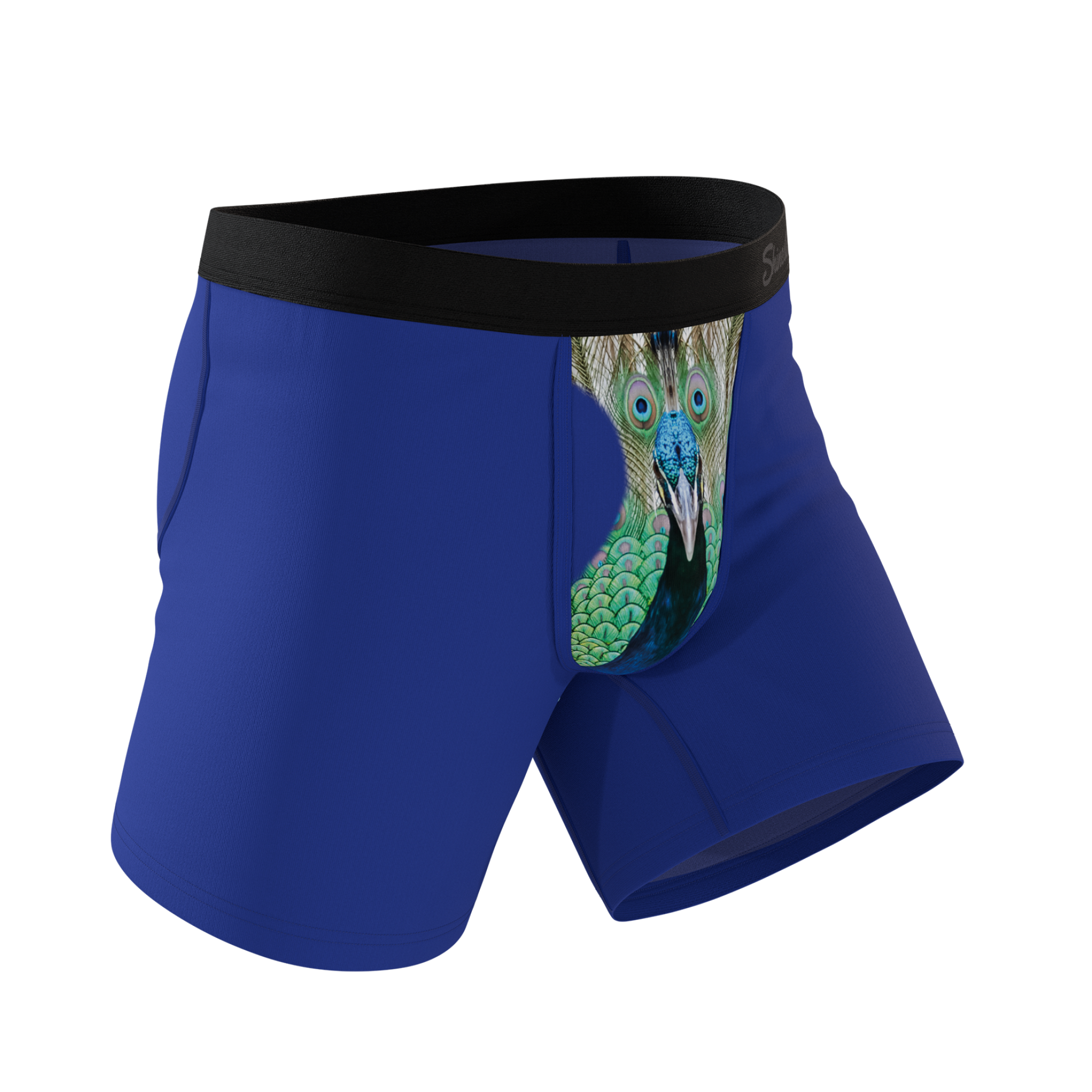 The Fancy Feather | Peacock Ball Hammock® Pouch Underwear - Shinesty