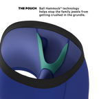 The Fancy Feather | Peacock Ball Hammock® Pouch Underwear With Fly - Shinesty