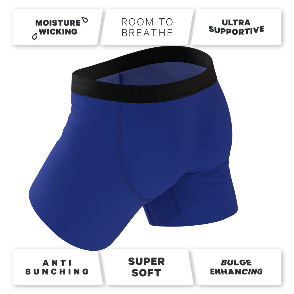 The Fancy Feather | Peacock Ball Hammock® Pouch Underwear With Fly - Shinesty