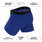 The Fancy Feather | Peacock Ball Hammock® Pouch Underwear With Fly - Shinesty