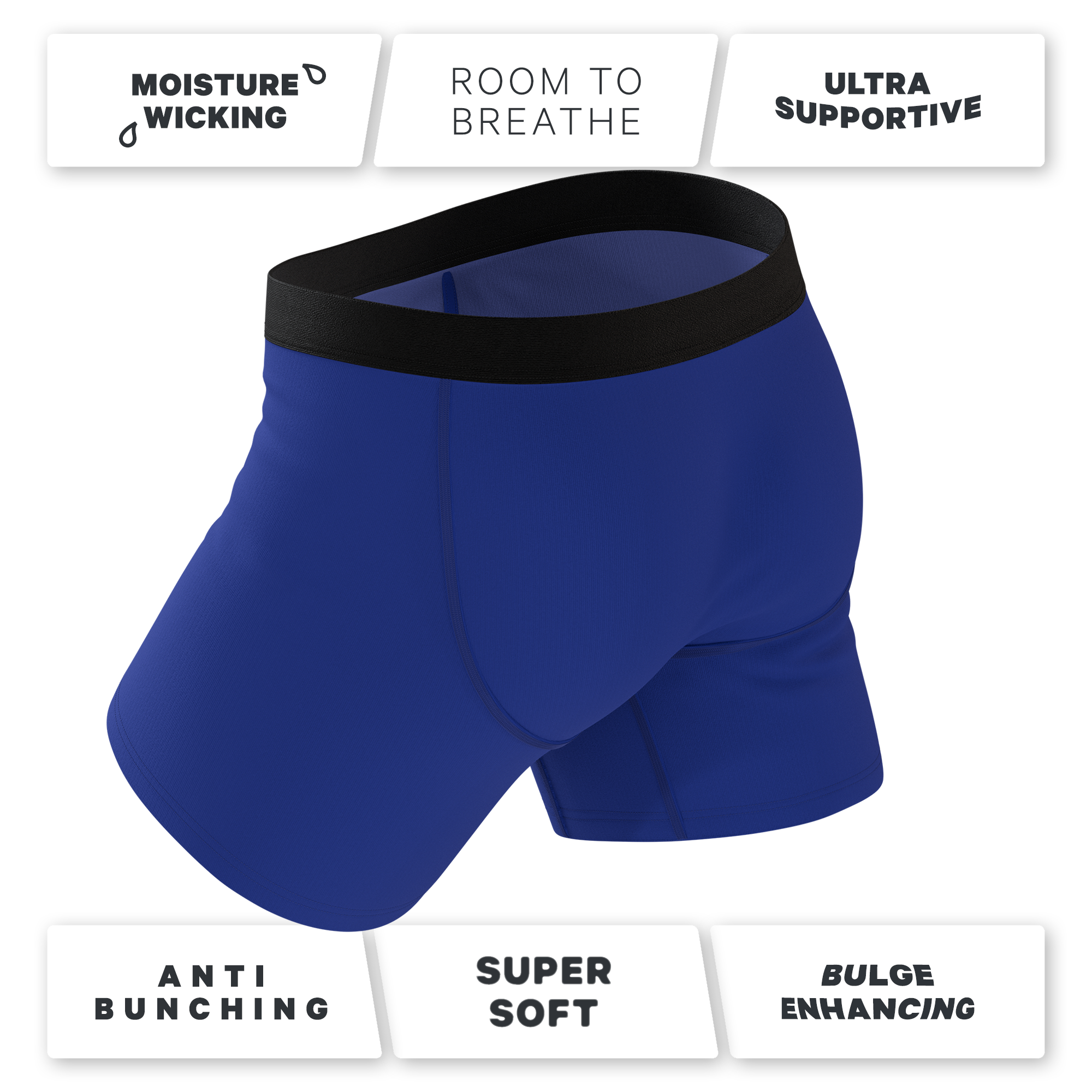 The Fancy Feather | Peacock Ball Hammock® Pouch Underwear With Fly - Shinesty