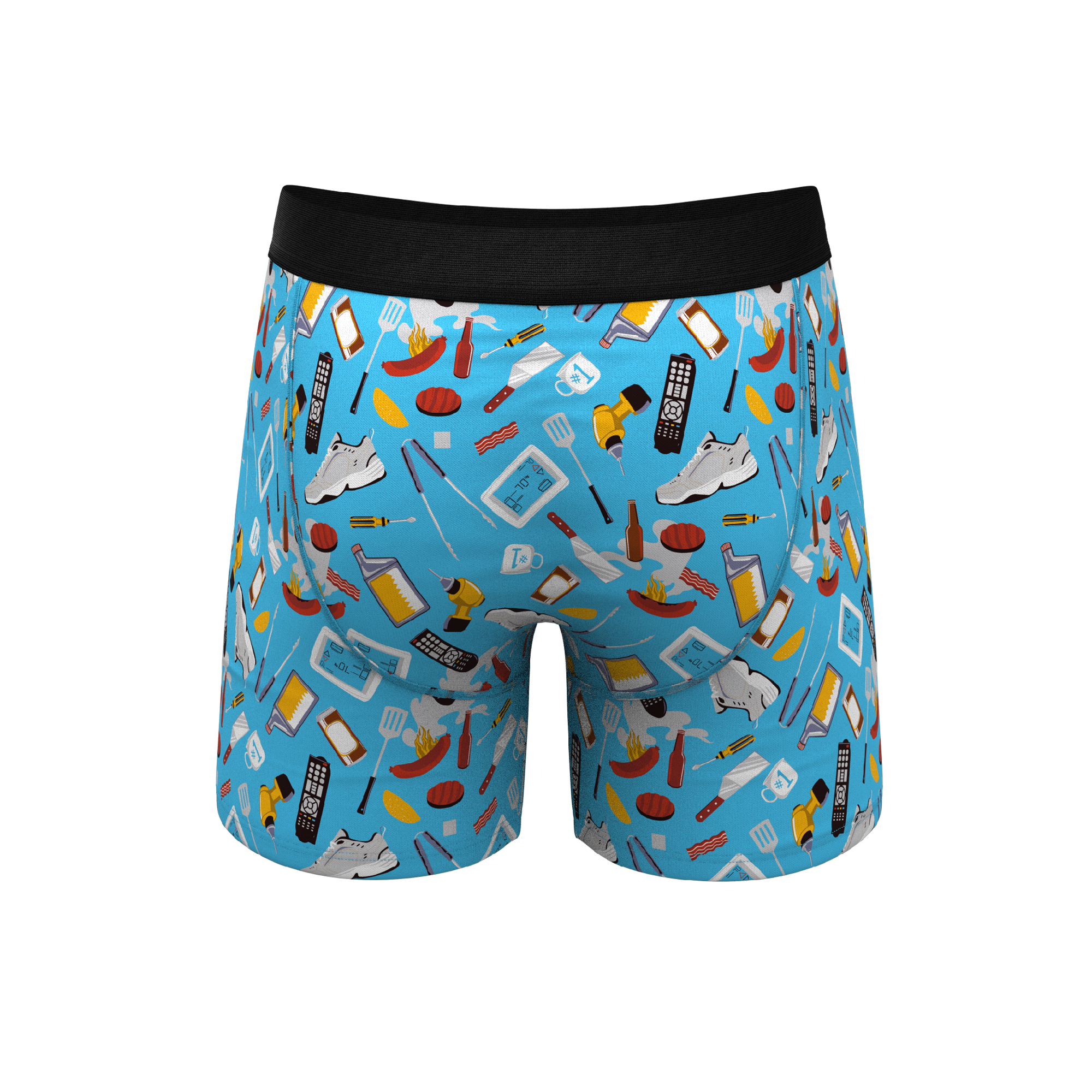 The Father Figures | Dad Gear Ball Hammock® Pouch Underwear With Fly - Shinesty