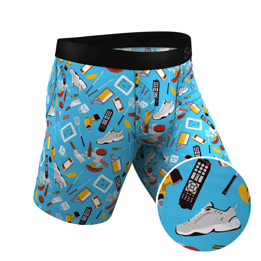 The Father Figures | Dad Gear Ball Hammock® Boxer - Long Leg - Shinesty