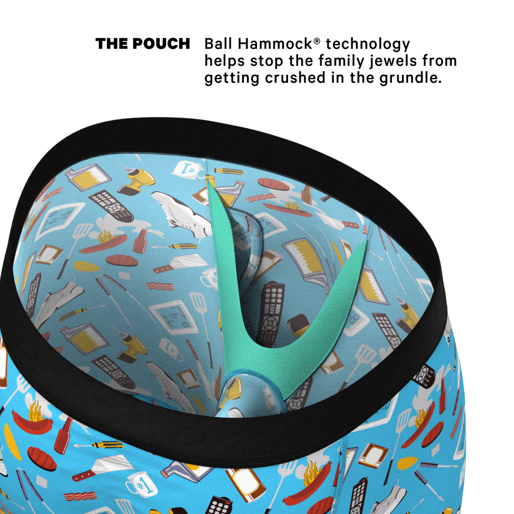 The Father Figures | Dad Gear Ball Hammock® Boxer - Long Leg - Shinesty