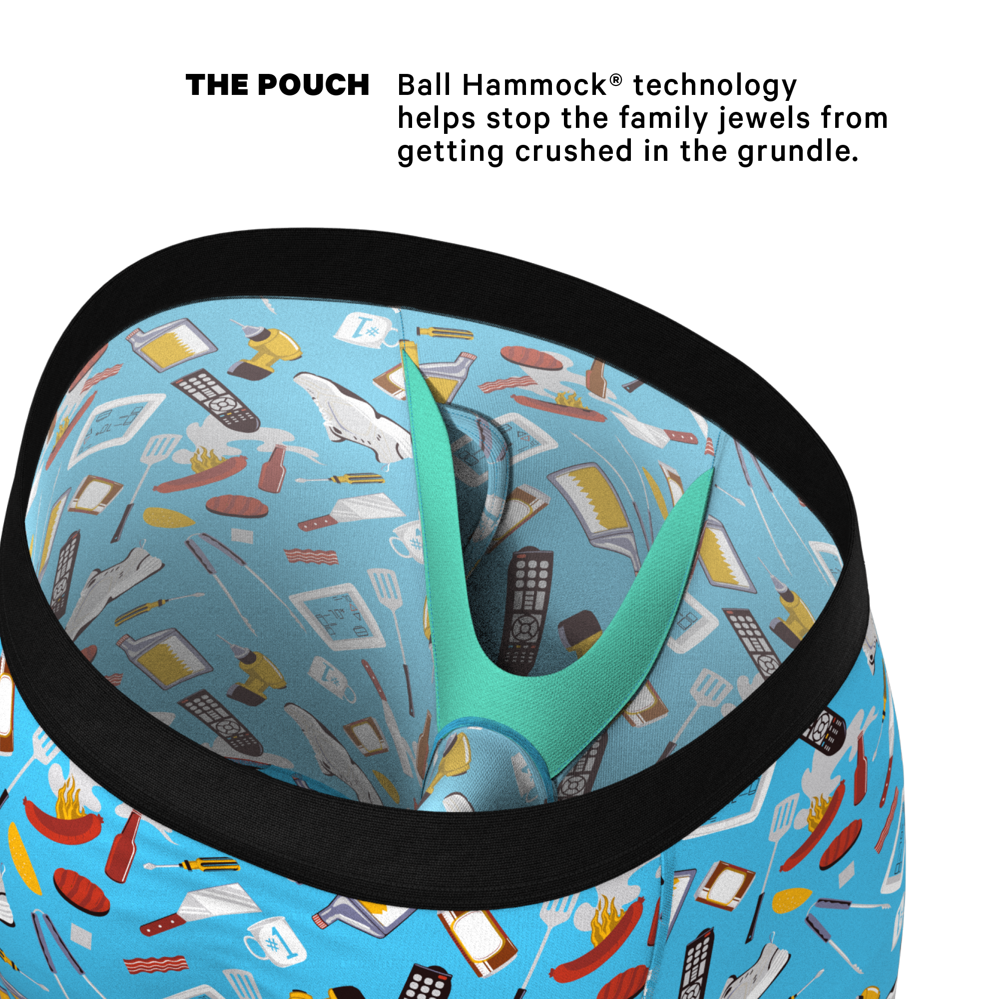 The Father Figures | Dad Gear Ball Hammock® Boxer - Long Leg - Shinesty