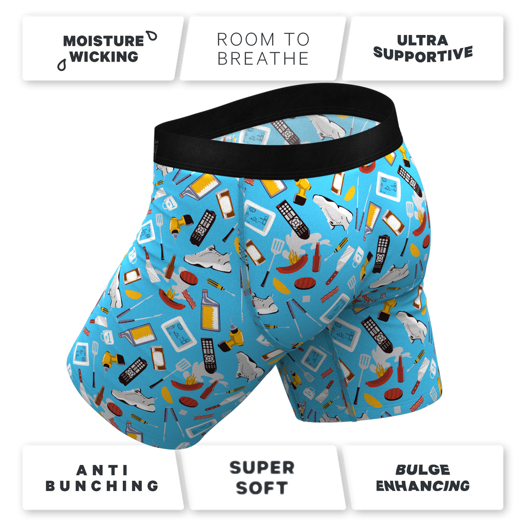 The Father Figures | Dad Gear Ball Hammock® Boxer - Long Leg - Shinesty