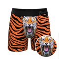 The Feral Feline | Tiger Print Ball Hammock® Pouch Underwear - Shinesty