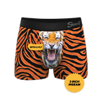 The Feral Feline | Tiger Print Ball Hammock® Pouch Trunks Underwear - Shinesty