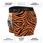 The Feral Feline | Tiger Print Ball Hammock® Pouch Trunks Underwear - Shinesty