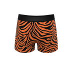 The Feral Feline | Tiger Print Ball Hammock® Pouch Trunks Underwear - Shinesty
