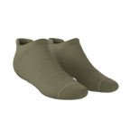 The Fields Of Green | Oil Green Heel Hammock™ Ankle Socks - Shinesty