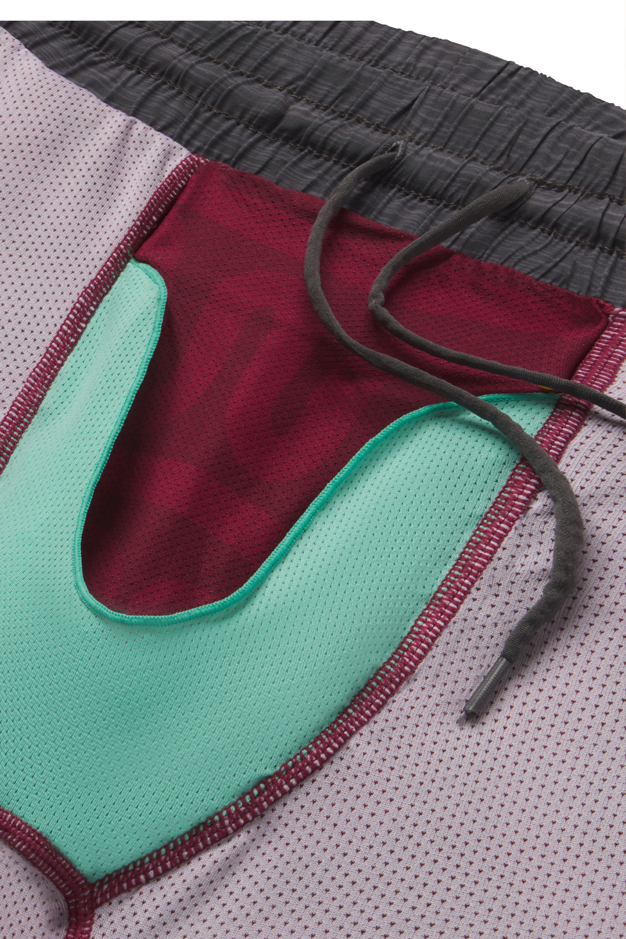 The Finish Line | Grey and Red Ball Hammock® 5 Inch Athletic Shorts - Shinesty