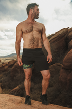 The Finish Line | Grey and Red Ball Hammock® 5 Inch Athletic Shorts - Shinesty