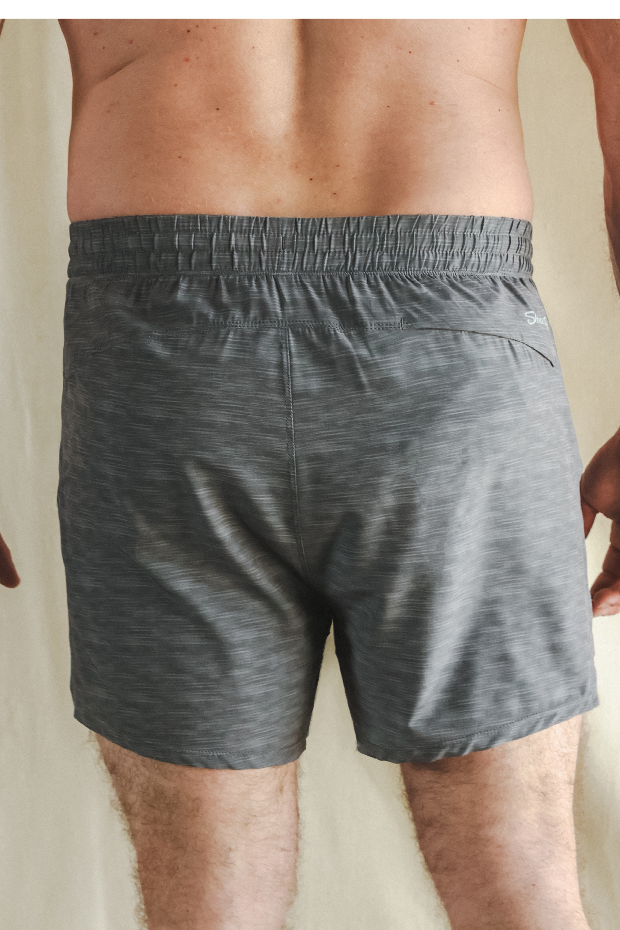 The Finish Line | Grey and Red Ball Hammock® 5 Inch Athletic Shorts - Shinesty