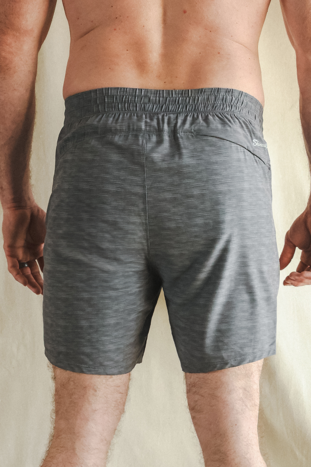 The Finish Line | Grey and Red Ball Hammock® 7 Inch Athletic Shorts - Shinesty