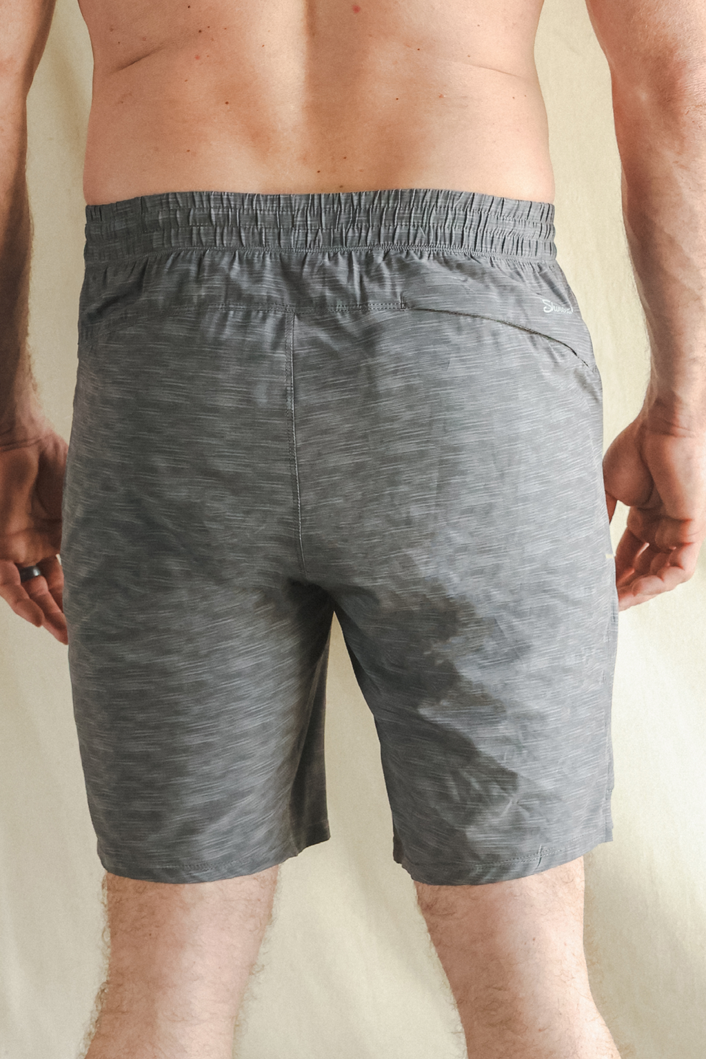 The Finish Line | Grey and Red Ball Hammock® 9 Inch Athletic Shorts - Shinesty