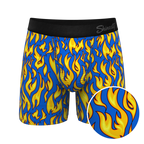 The Fire Crotch | Flames Ball Hammock® Pouch Underwear - Shinesty