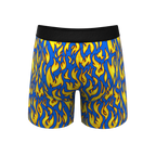 The Fire Crotch | Flames Ball Hammock® Pouch Underwear - Shinesty