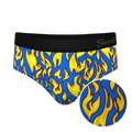 The Fire Crotch | Flames Ball Hammock® Pouch Underwear Briefs - Shinesty