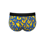 The Fire Crotch | Flames Ball Hammock® Pouch Underwear Briefs - Shinesty