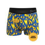 The Fire Crotch | Flames Ball Hammock® Pouch Trunks Underwear - Shinesty