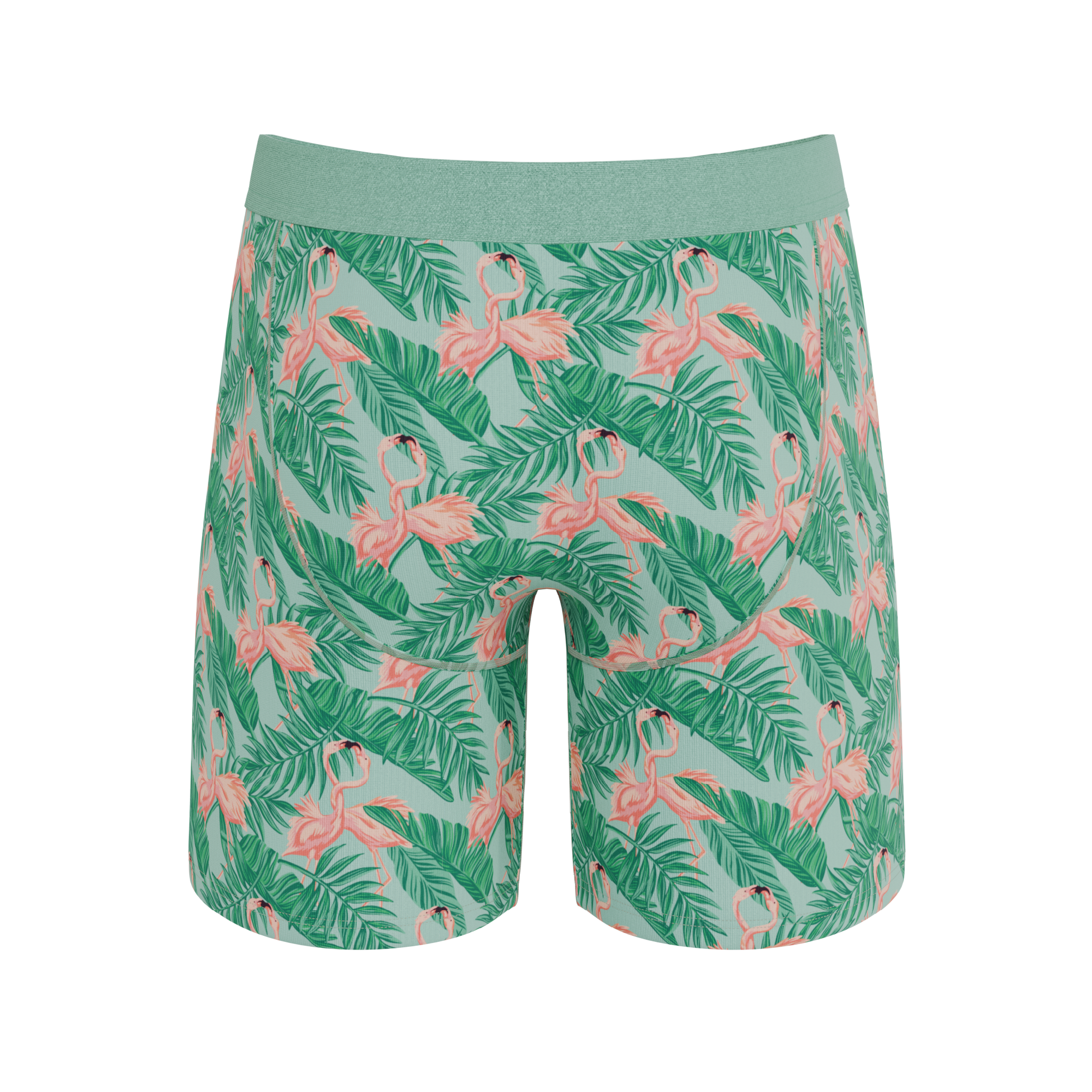 The Flamboyance | Flamingo Ball Hammock® Boxer - Long Leg - Shinesty