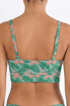 The Flamboyance | Flamingo Boob Hammock™ Scoop Bralette - Shinesty