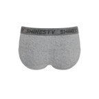 The Flintstone | Heather Grey and Black Ball Hammock® Pouch Underwear Briefs - Shinesty