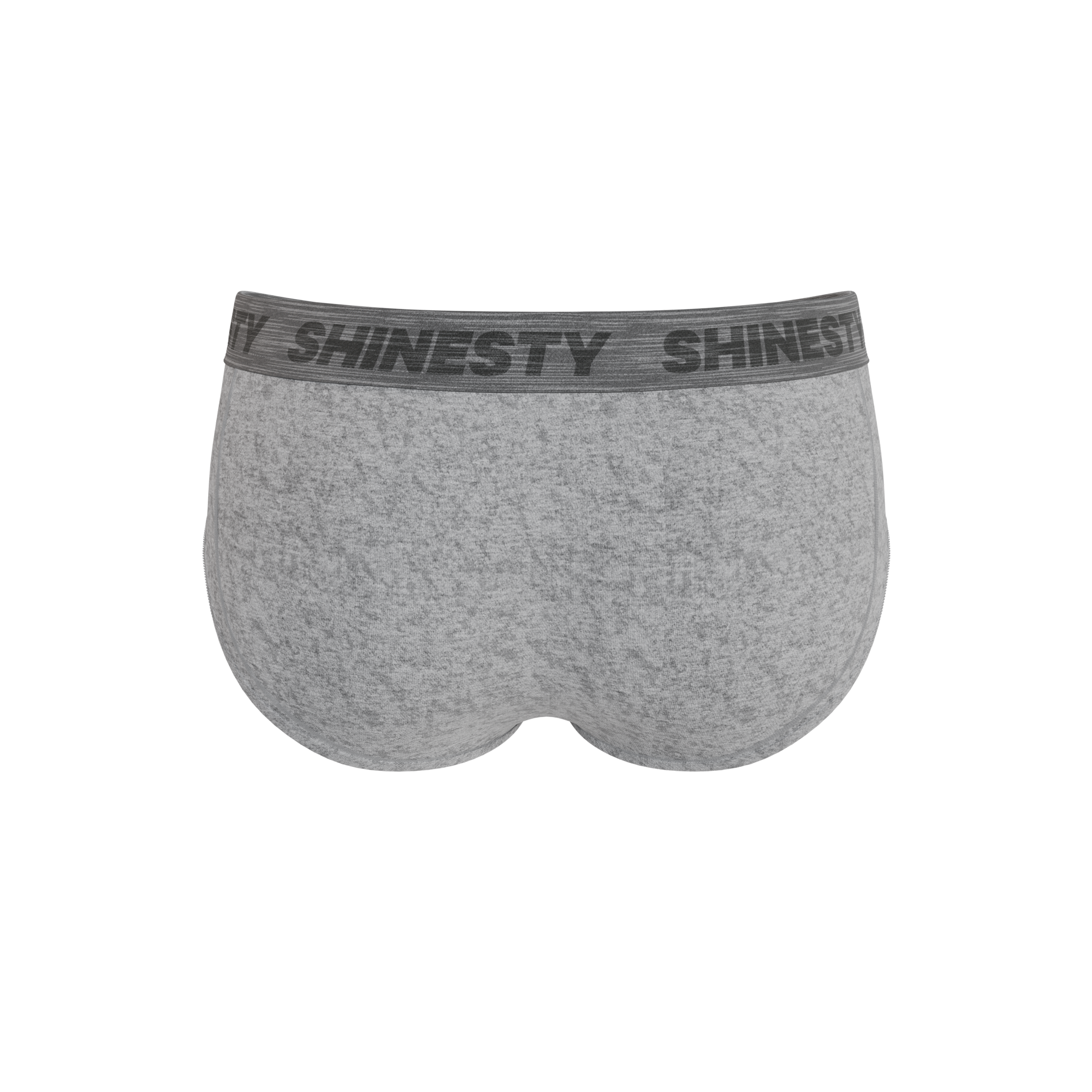 The Flintstone | Heather Grey and Black Ball Hammock® Pouch Underwear Briefs - Shinesty
