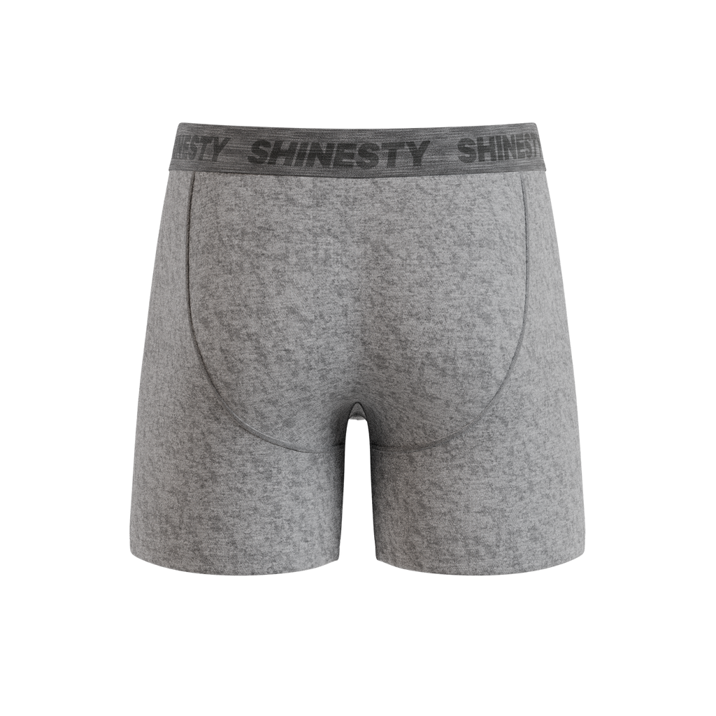 The Flintstone | Heather Grey and Black Ball Hammock® Pouch Underwear - Shinesty