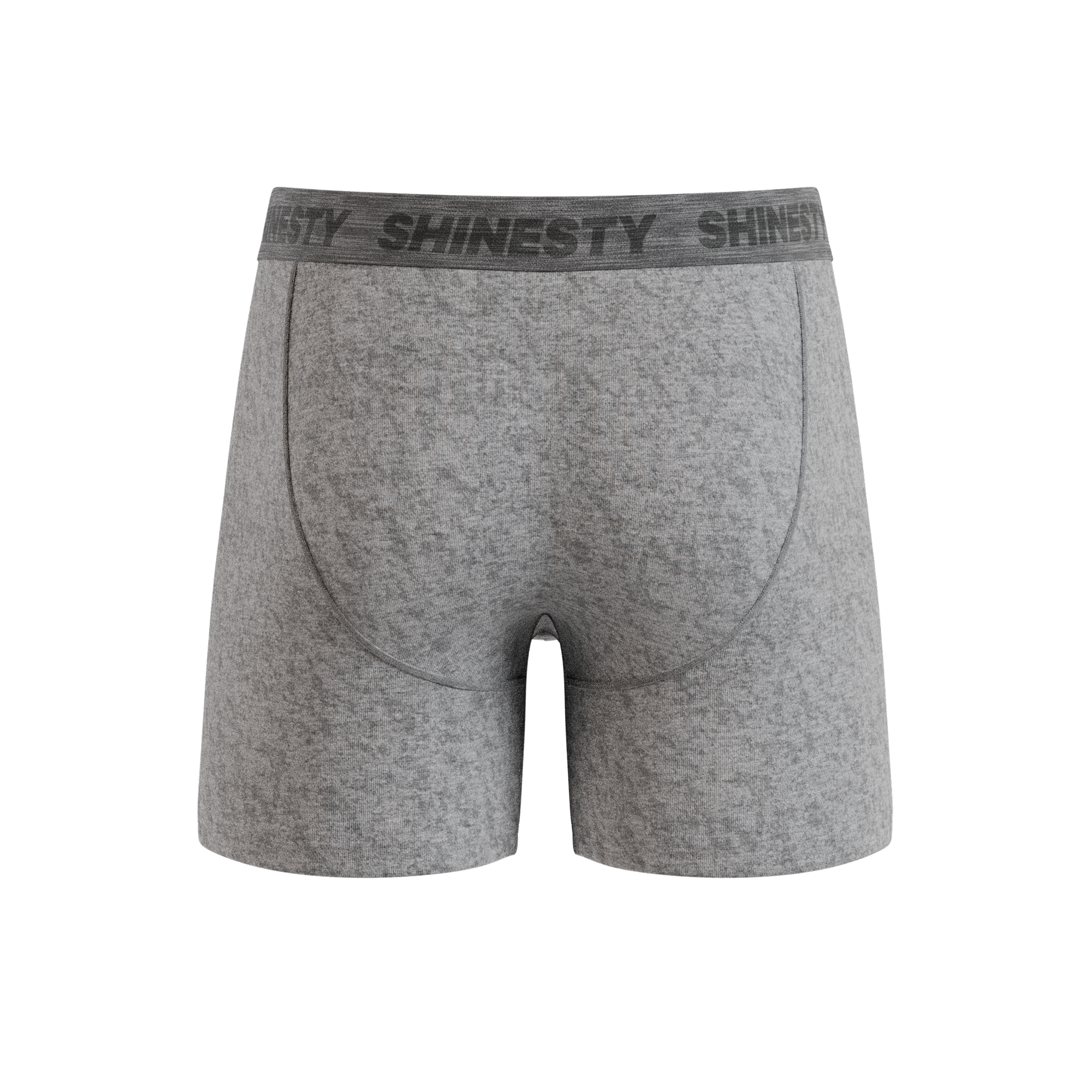 The Flintstone | Heather Grey and Black Ball Hammock® Pouch Underwear - Shinesty
