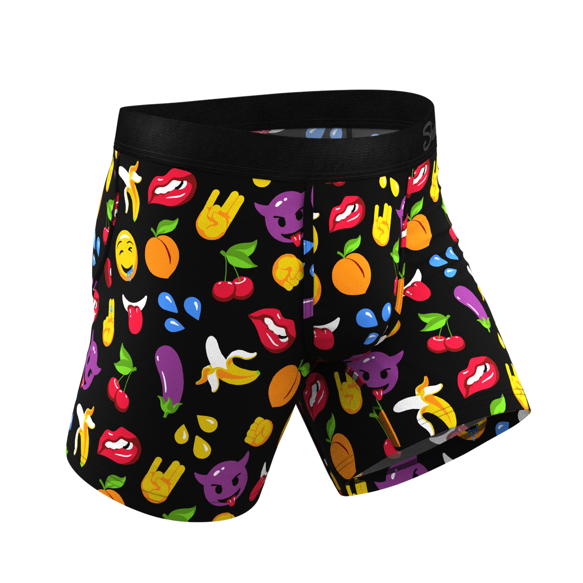The Flirt | Emoji Ball Hammock® Pouch Underwear - Shinesty