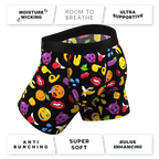 The Flirt | Emoji Ball Hammock® Pouch Underwear - Shinesty