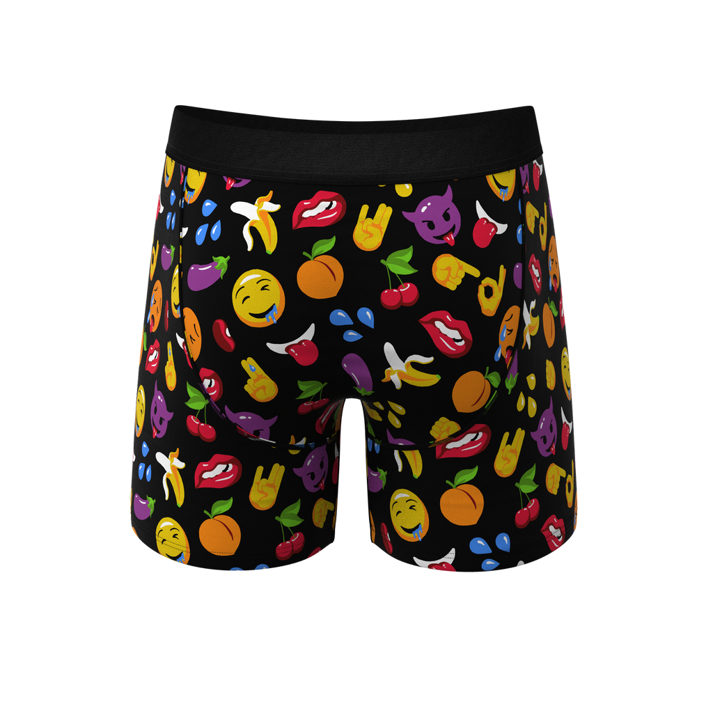 The Flirt | Emoji Ball Hammock® Pouch Underwear - Shinesty