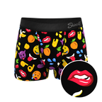 The Flirt | Emoji Ball Hammock® Pouch Trunks Underwear - Shinesty