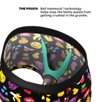 The Flirt | Emoji Ball Hammock® Pouch Trunks Underwear - Shinesty