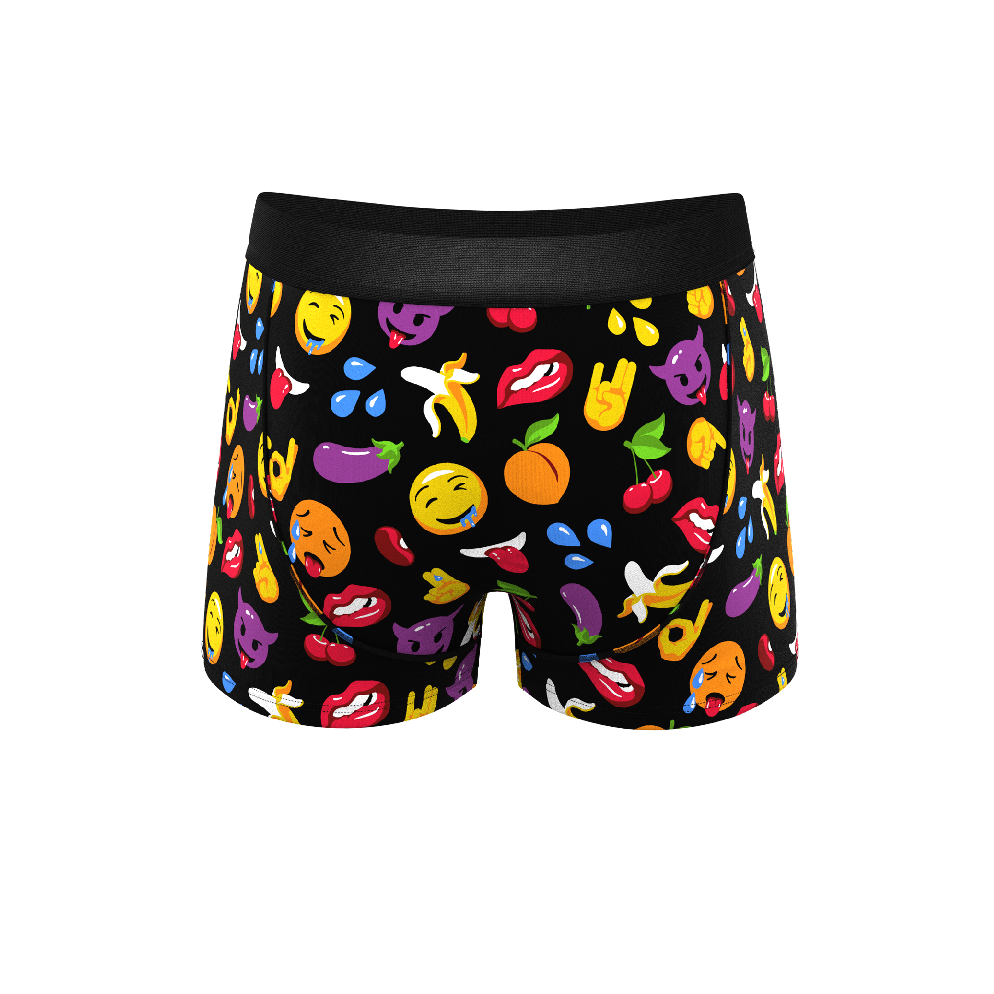 The Flirt | Emoji Ball Hammock® Pouch Trunks Underwear - Shinesty