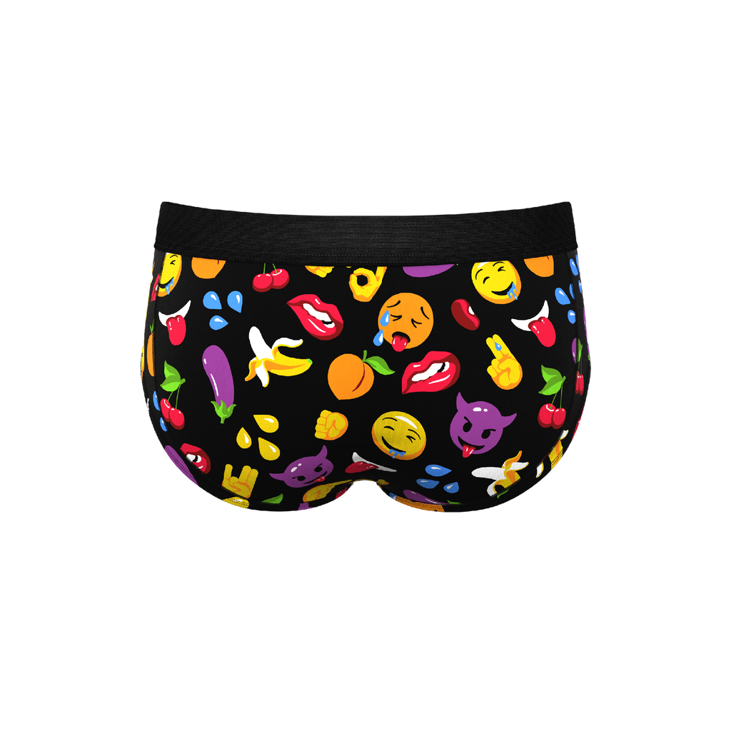 The Flirt | Emoji Ball Hammock® Pouch Underwear Briefs - Shinesty