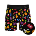 The Flirt | Emoji Ball Hammock® Pouch Underwear With Fly - Shinesty