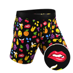 The Flirt | Emoji Ball Hammock® Boxer - Long Leg - Shinesty