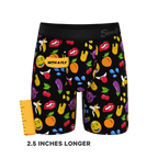 The Flirt | Emoji Ball Hammock® Boxer - Long Leg - Shinesty
