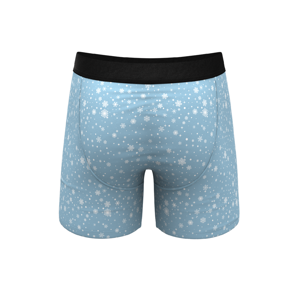 The Flurry Up | Snowman Ball Hammock® Pouch Underwear With Fly - Shinesty