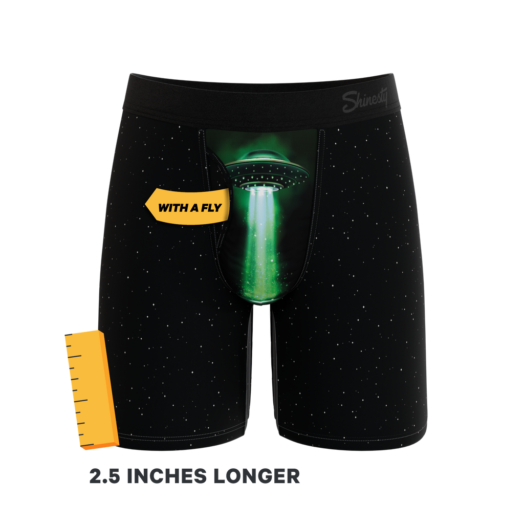 The Flying Saucer | UFO Ball Hammock® Boxer - Long Leg - Shinesty