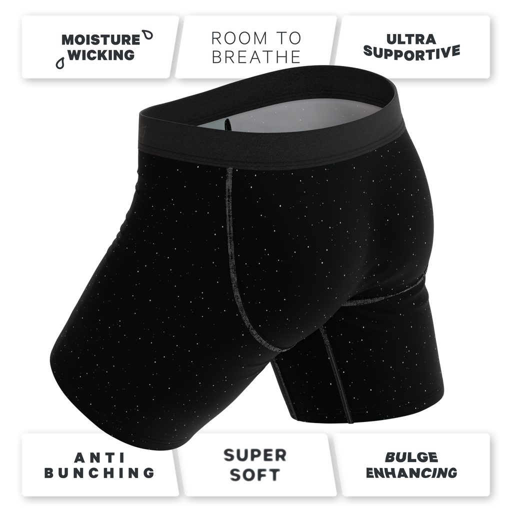 The Flying Saucer | UFO Ball Hammock® Boxer - Long Leg - Shinesty